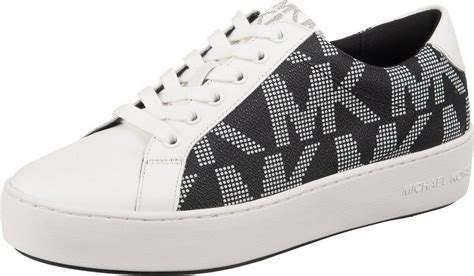 michael kors poppy leather sneaker|Michael Kors poppy lace up sneakers.